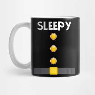 Sleepy Dwarf Halloween Costume Funny Gift Idea Sleepy Dwarf T-Shirt Mug